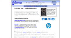 Desktop Screenshot of laskimet.net